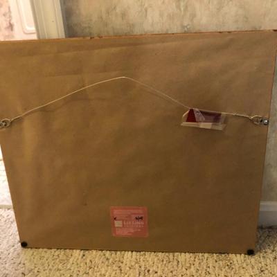 Framed Lithograph Fox Hunt â€œHunting Recollectionsâ€ -Lot 222