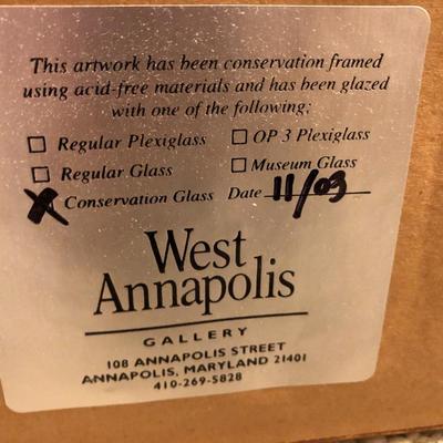 Framed Print - Antique Art Gallery - Lot 220