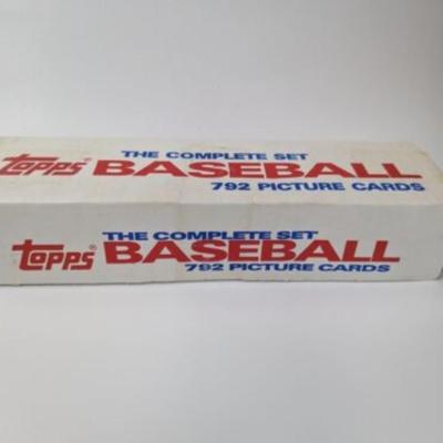 1987 TOPPS MLB COMPLETE SET