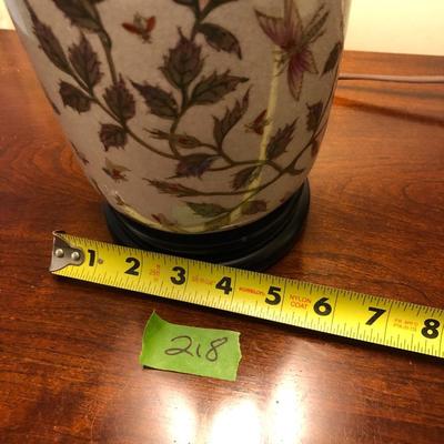 Ceramic Table lamp -Lot 218