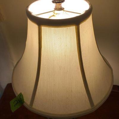 Ceramic Table lamp -Lot 218