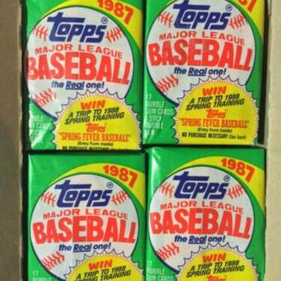 1987 TOPPS PACKS