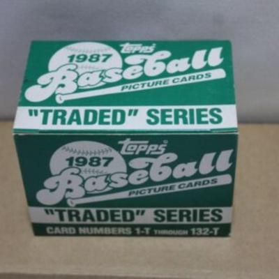 1987 TOPPS TRADED