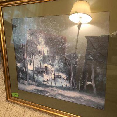 Mill At Saint Nicholas -  J.B. COROT -Framed Print - Lot 217