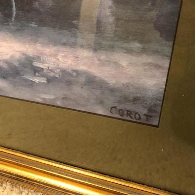 Mill At Saint Nicholas -  J.B. COROT -Framed Print - Lot 217