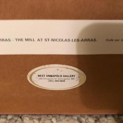 Mill At Saint Nicholas -  J.B. COROT -Framed Print - Lot 217