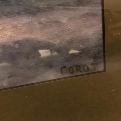 Mill At Saint Nicholas -  J.B. COROT -Framed Print - Lot 217