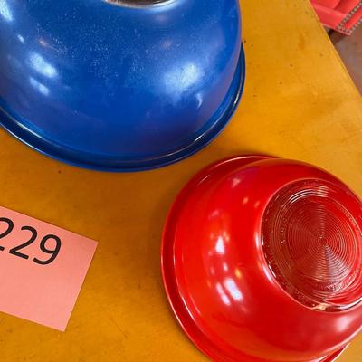 Pyrex 1980s Primary Colors bowls