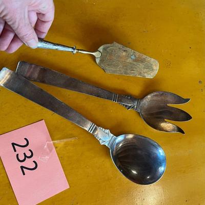 Silver Plate Serving ware.