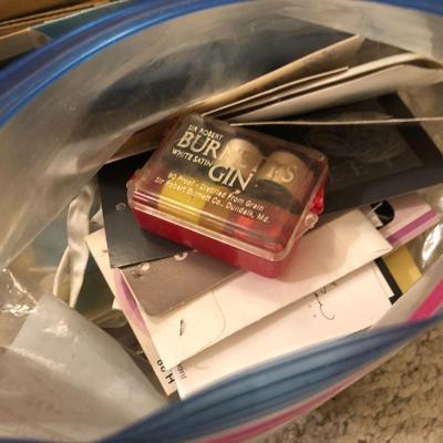 Longaberger Sewing Basket Signed with Lid and Supplies -Lot 214