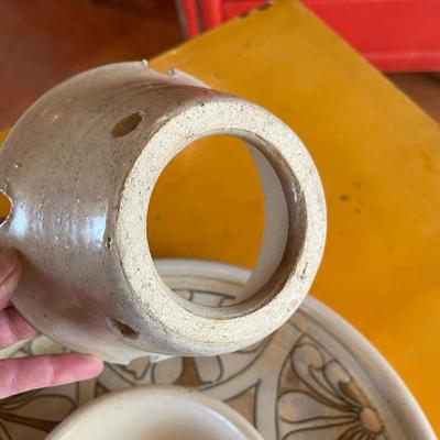 Studio Pottery Lazy Susan.