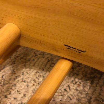 Solid Hardwood Stackable Shoe Racks (10 Total) -Lot 207