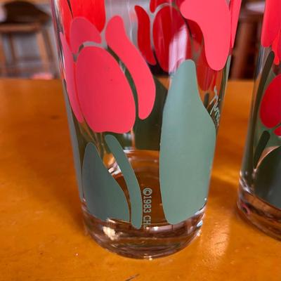 Set of 3 Tulip Tumblers