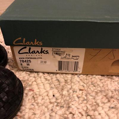 Ladies Clarks & Croc Shoes (Total 3 Pair) -Lot 203