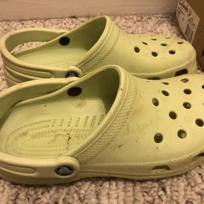 Ladies Clarks & Croc Shoes (Total 3 Pair) -Lot 203