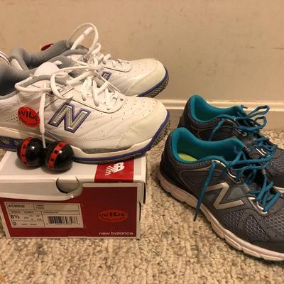 Ladies Athletic/Tennis Shoes -New Balance Size 8.5D & 9 -Lot 201