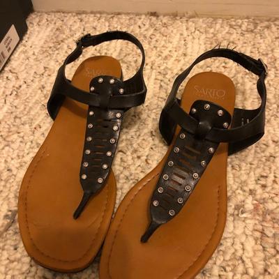 Ladies Shoes Sandals 8M/8.5M, Eileen Fisher, Sarto, Tommy Hillfiger & more -Lot 200