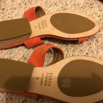 Ladies Shoes Sandals 8M/8.5M, Eileen Fisher, Sarto, Tommy Hillfiger & more -Lot 200