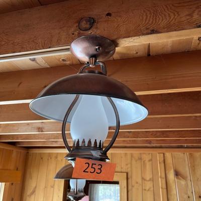 Western Copper Lantern Light fixture