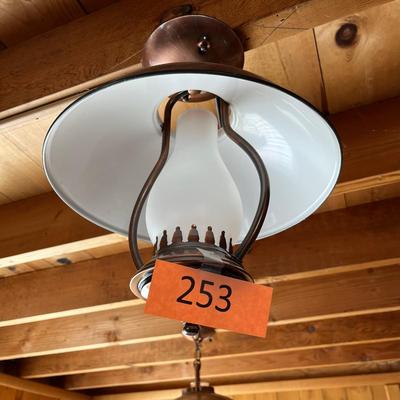 Western Copper Lantern Light fixture