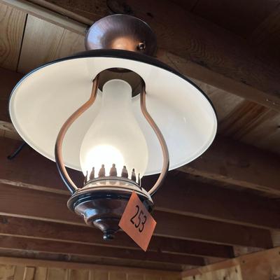 Western Copper Lantern Light fixture