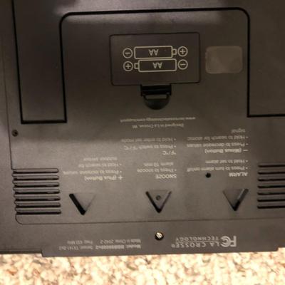 LA CROSSE Technology Atomic Digital Temperature/Date/Time Clock -Lot 204