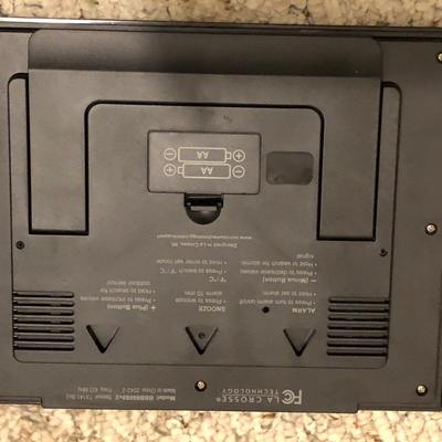 LA CROSSE Technology Atomic Digital Temperature/Date/Time Clock -Lot 204
