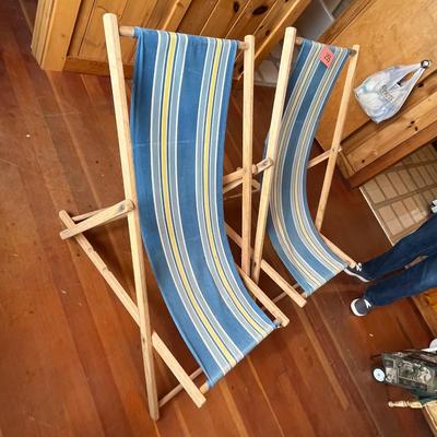 Vintage Deck Chairs