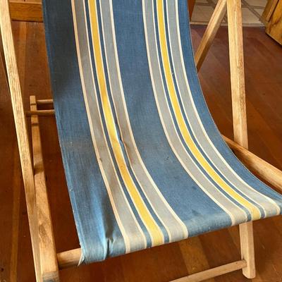 Vintage Deck Chairs