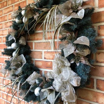 Five Indoor/Outdoor Holiday Wreaths  -Lot 209