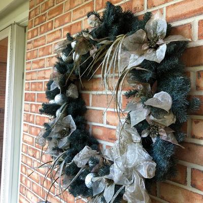 Five Indoor/Outdoor Holiday Wreaths  -Lot 209