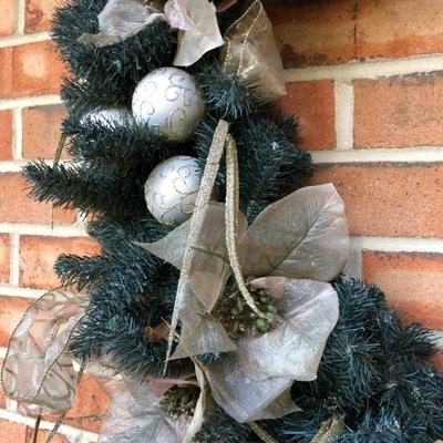 Five Indoor/Outdoor Holiday Wreaths  -Lot 209