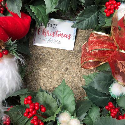 Five Indoor/Outdoor Holiday Wreaths  -Lot 209