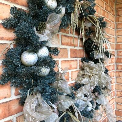 Five Indoor/Outdoor Holiday Wreaths  -Lot 209