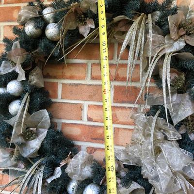 Five Indoor/Outdoor Holiday Wreaths  -Lot 209