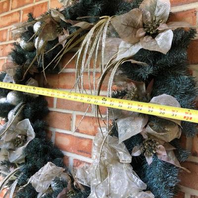 Five Indoor/Outdoor Holiday Wreaths  -Lot 209