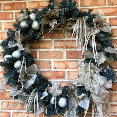 Five Indoor/Outdoor Holiday Wreaths  -Lot 209