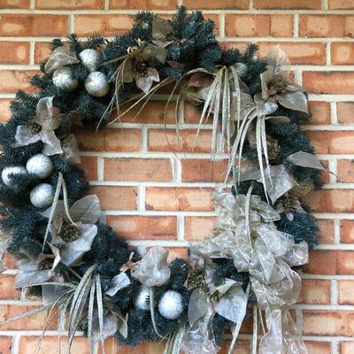 Five Indoor/Outdoor Holiday Wreaths  -Lot 209