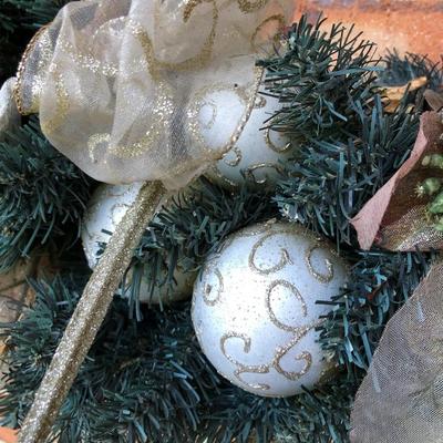 Five Indoor/Outdoor Holiday Wreaths  -Lot 209
