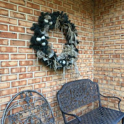 Five Indoor/Outdoor Holiday Wreaths  -Lot 209