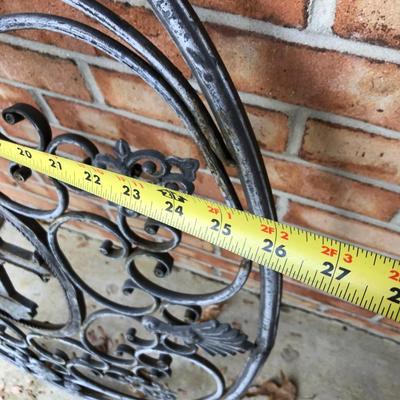 Large Metal Outdoor Wall Decor -Lot 210