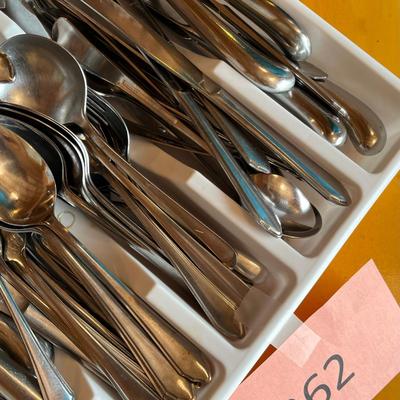 Flat of flatware