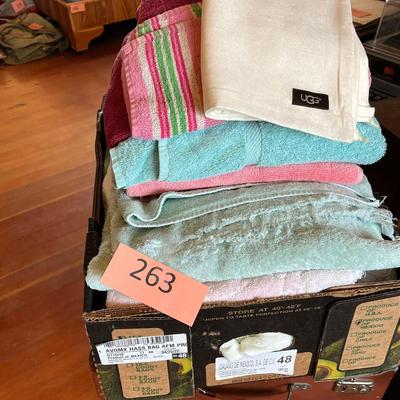 Big box of towels