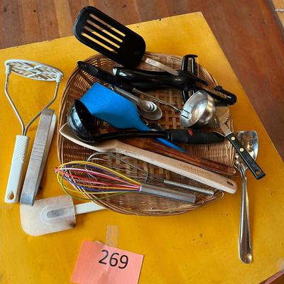 Lot of utensils