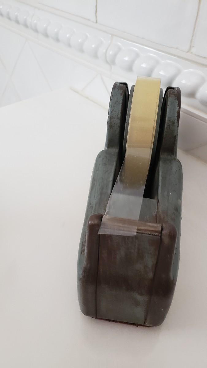 Large vintage scotch tape dispenser EstateSales