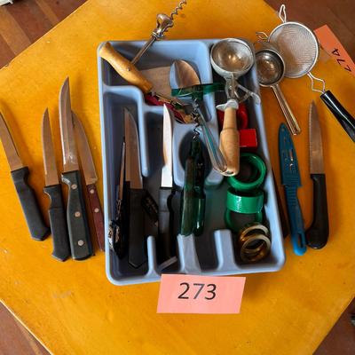 Tray of Utensils