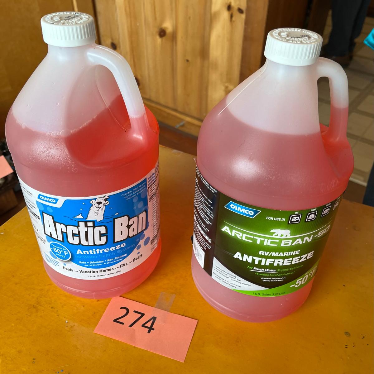 2 Gallons Antifreeze