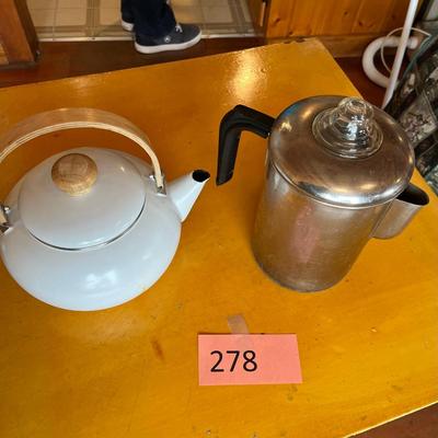 Tea pot & Coffee pot