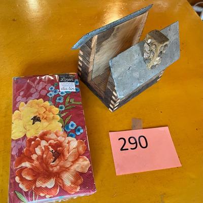 Rustic Cabin Napkin Holder