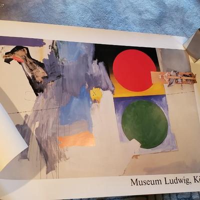 Jasper Johns poster Museum Ludwig Koln 1987